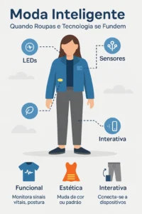 Moda Inteligente: Quando Roupas e Tecnologia Se Fundem