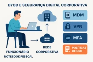 BYOD e Segurança Digital Corporativa: Riscos e Soluções