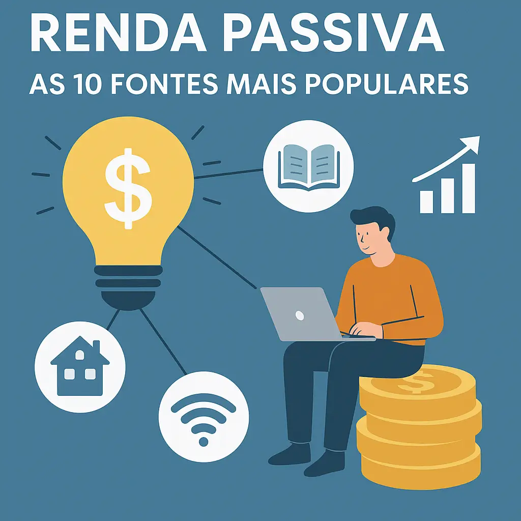 Como Gerar Renda Passiva: As 10 Fontes Mais Populares